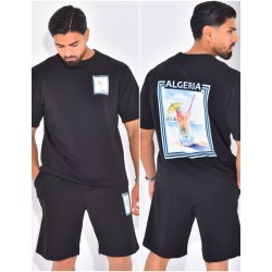 Ensemble short et T-shirt Ensemble Oversize Ensemble Algérie