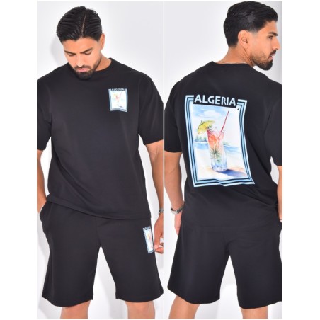 Ensemble short et T-shirt Ensemble Oversize Ensemble Algérie